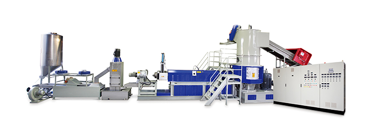 Song Ming 3-in-1 Plastic Scrap Recycling Machine