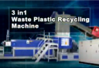 3 In 1 Waste Plastic Recycling Plant